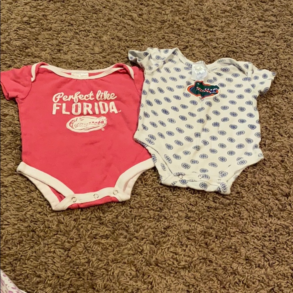 Florida gator onesies